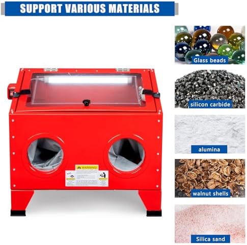 25 Gallon Sandblasting Cabinet