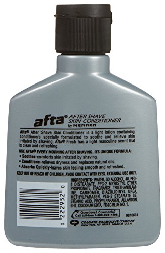 Mennen Afta After Shave Skin Conditioner, Fresh, 3 Fl Oz