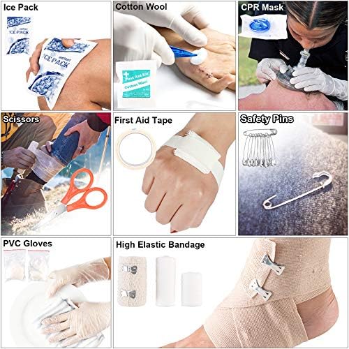 216 Pcs Survival First Aid Kits