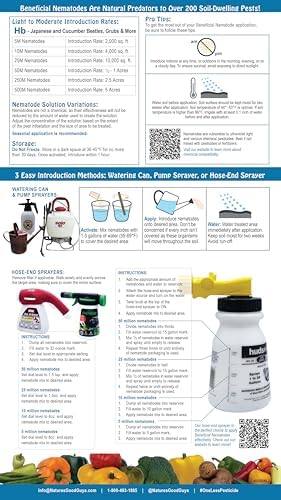 25 Million Live Beneficial Nematodes Hb - Soil Pest Exterminator