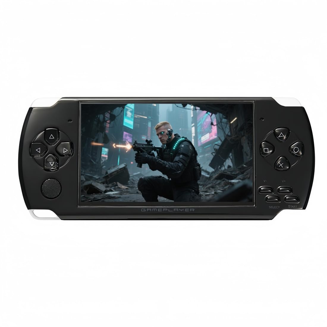 JXD Handheld Game Console 4.3 inch 8GB Built in 2000 Games for Multiple Simulators X6 Retro Video Game Console Mp3/4/Ebook TV Out Mini Hand Portable