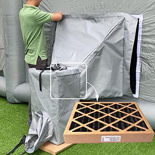 Sewinfla Inflatable Paint Booth Side Window Air Draft Device Small Size for Indoor (Elephant Trunk，NOT Suitable for Any Other Brand Paint Booth)