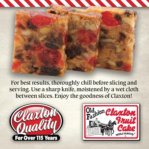 Claxton Fruit Cake Sampler – 2-1 Lb Loaves