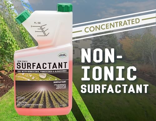 Concentrated Surfactant for Herbicides Non-Ionic 32oz, Increase Product Coverage, Increase Product Penetration, Increase Product Effectiveness