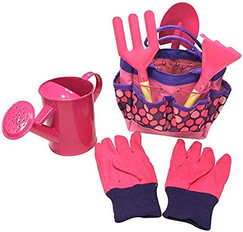 Kids Garden Tools Set with Storage Bag for Girl