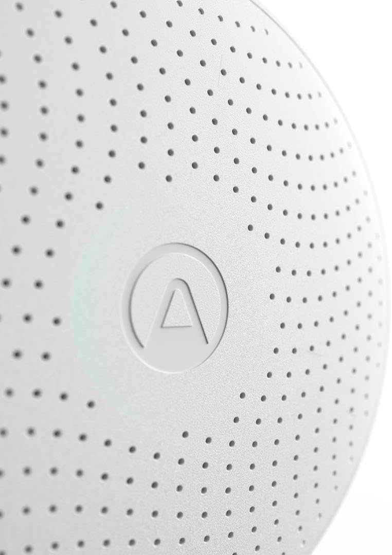 Airthings 2930 Wave Plus - Radon & Air Quality Monitor, Battery Powered (CO2, VOC, Humidity, Temp, Pressure)