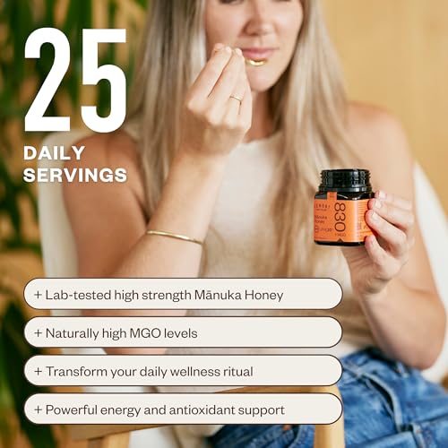 Egmont Honey Raw Mānuka Honey | UMF 18+ MGO 700+ Certified | 8.8oz
