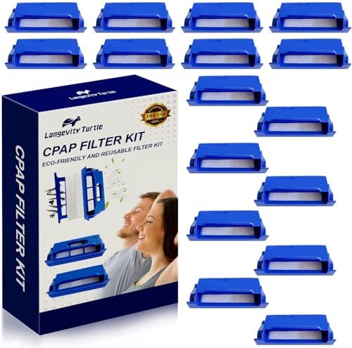 CPAP Pollen Filter Kit, 8 Reusable CPAP Filters, Compatible with Respironics Dreamstation1 CPAP Machine, CPAP Filters Replacement Supplies
