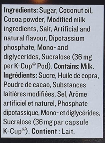 Laura Secord Mint Hot Chocolate Mix for Keurig K-cup, 12 pods, 180g {Imported from Canada}