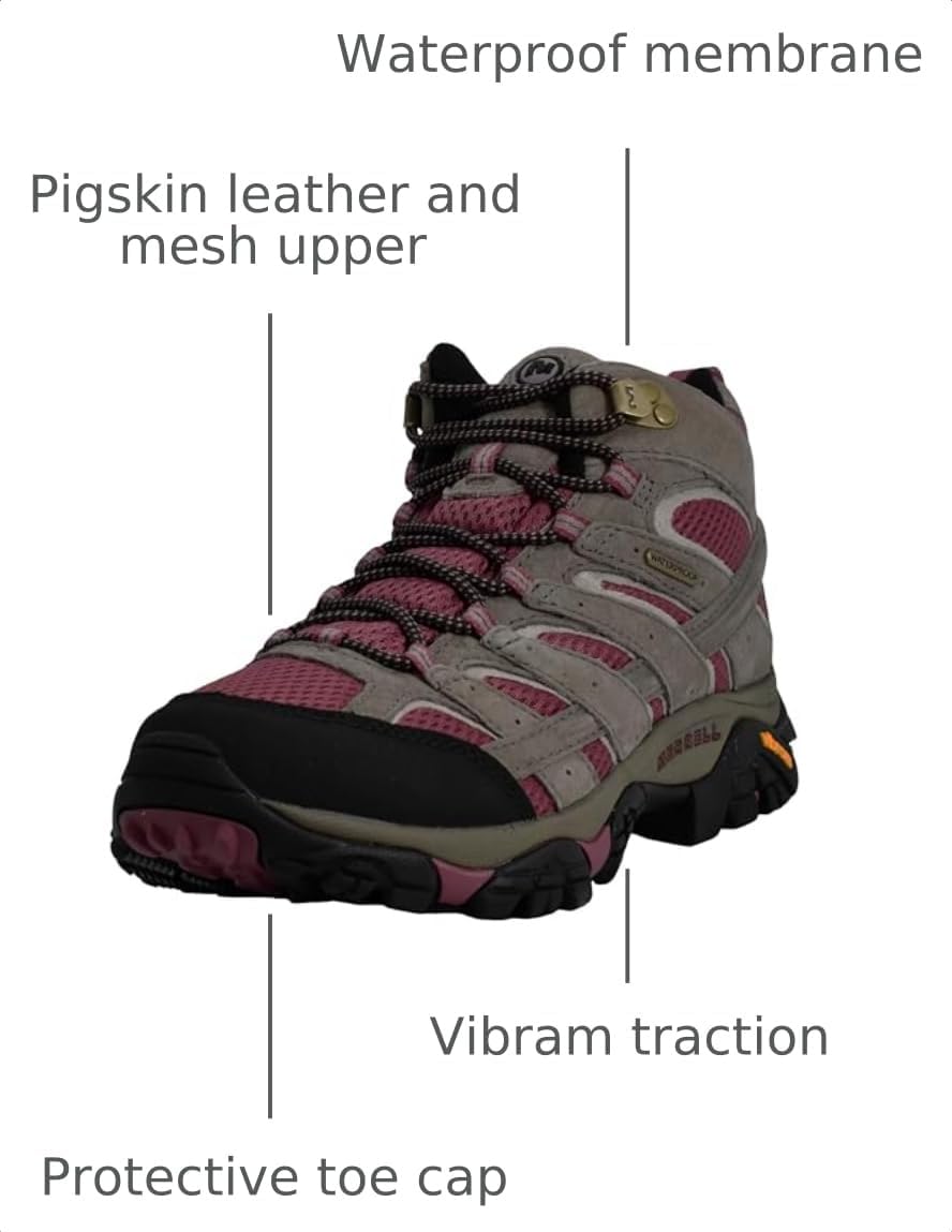 Merrell Women's Moab 2 Mid Waterproof Hiking Boot