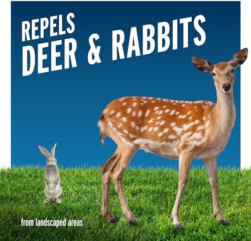 Liquid Fence Deer And Rabbit Repellent Granular 2 Pounds, Apply Year-Round
