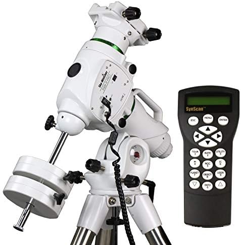 Sky-Watcher EQ6-R – Fully Computerized GoTo German Equatorial Telescope Mount – Belt-driven, Motorized, Computerized Hand Controller with 42
