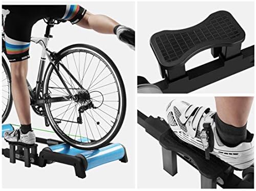 Bike Trainer Stand Bicycle Roller Riding Platform Mountain Bike Riding Platform Indoor Training Platform for Mountain Roads Fitness Equipment