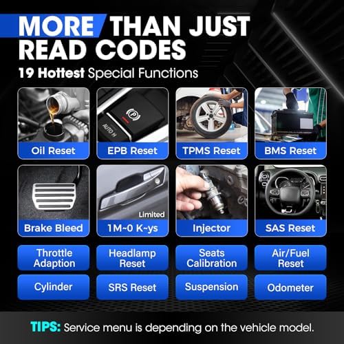 Autel MaxiAP AP200 OBD2 Scanner Bluetooth, Wireless OBD II Diagnostic Tool | Full System Diagnostics, 19 Reset Functions, AutoVIN