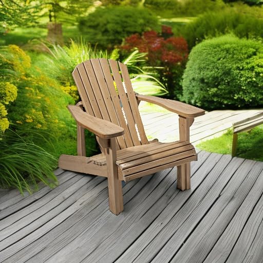 ROCKLER Adirondack Chair Plans with Cardboard Templates