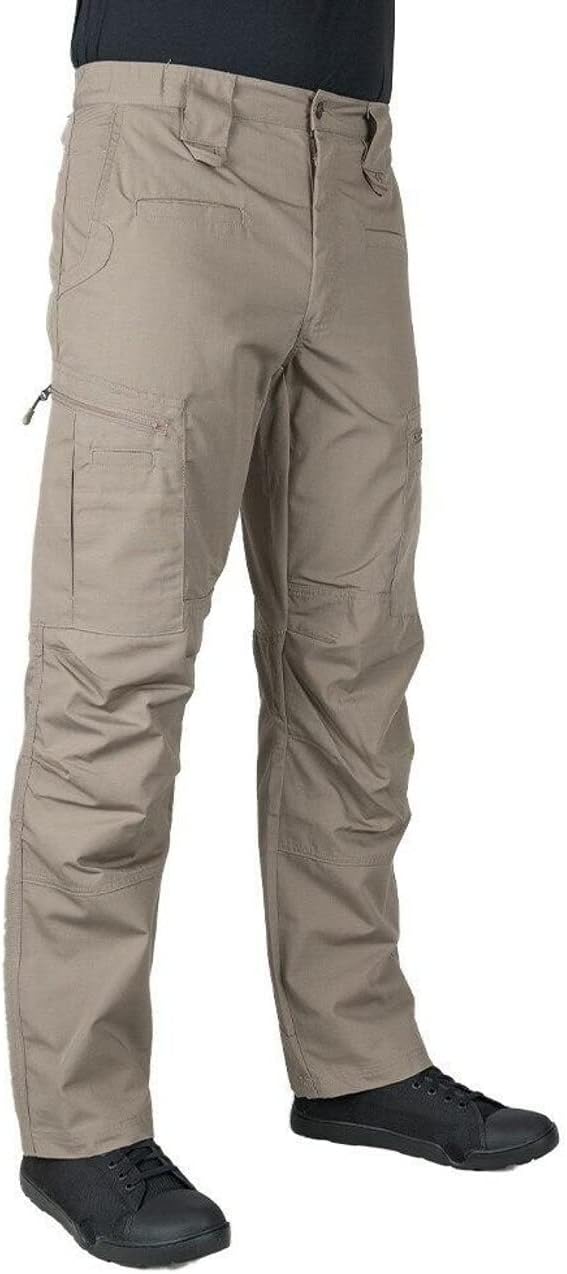 LA Police Gear LAPG Men's Atlas Stretch Tactical Cargo Pants | Durable & Lightweight Ripstop Outdoor Hiking Work Pants for Men