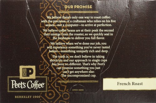 Peet's Coffee French Roast Single Cup Coffee for Keurig K-Cup