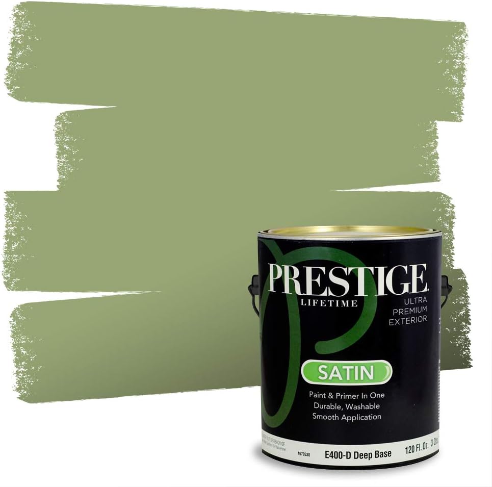 PRESTIGE Interior Paint and Primer in One, Garden Sage, Eggshell, 1 Gallon