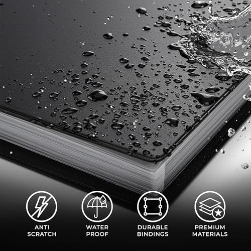 Premium 3” Trading Card Binder – 100 Side-Loading Pages 9 Pocket Binder - Archival Safe 3-Ring Storage for Pokémon, YuGiOh, MTG, TCG