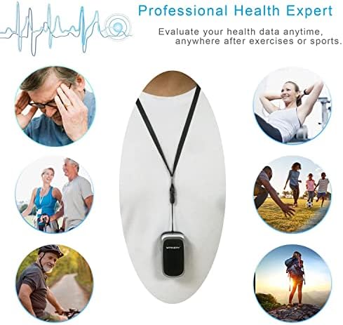 WRINERY Oxygen Saturation Monitor, Pulse Oximeter Fingertip, Oxygen Monitor, O2 Saturation Monitor, OLED Portable Oximetry with Batteries