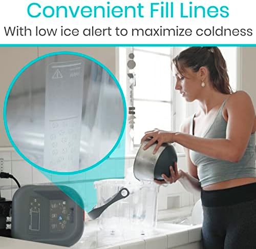 Vive Ice Machine for Knee & Shoulder After Surgery - Cold Therapy for Hip