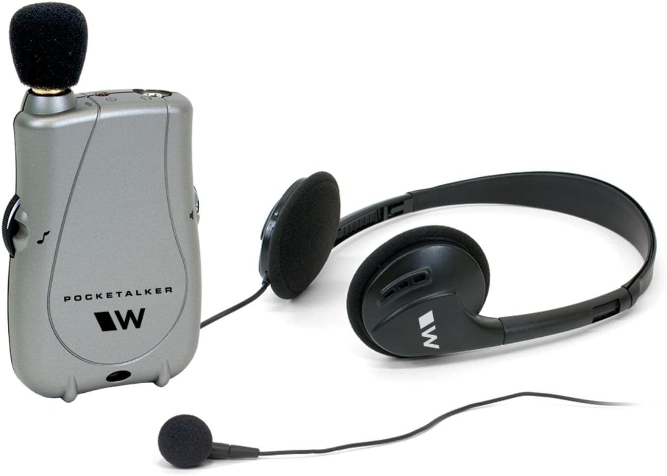 Williams Sound PockeTalker Ultra DUO Sound Amplifier with Headphone & Earbud