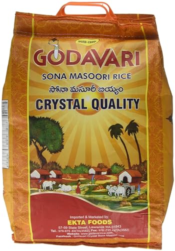 Godavari, Sona Masoori Rice, 20 Pound(LB)
