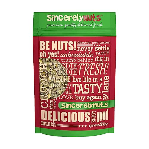 Sincerely Nuts - Raw Unsalted Shelled Pepitas Pumpkin Seeds | Healthy Antioxidant All Natural Snack Food or Toppings | Vegan, Kosher, Gluten Free Food | High in Protein 1(LB) Bag