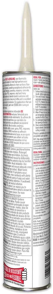 E-6000 232021 Hi Viscocity 10.2-Ounce Cartridge Adhesive