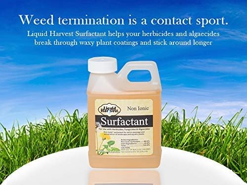 Liquid Harvest Lazer Blue Concentrate Spray Pattern Indicator 8 Ounce & Liquid Harvest Surfactant for Herbicides Non-Ionic 8 Ounce