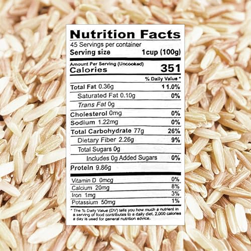 Golden Basmati Rice, 10LB, Gluten Free, Non GMO, Extra Long Grain Rice