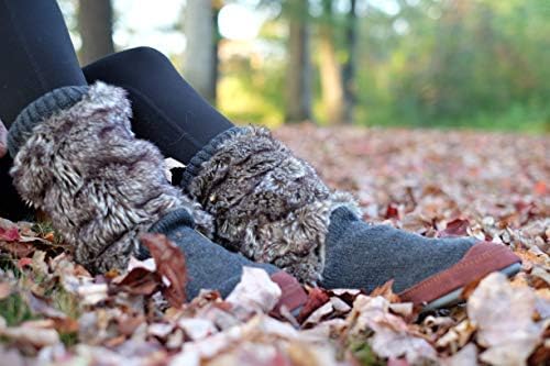 Acorn Slouch Boots Slippers for Women - Comfy, Memory Foam, Non-Slip, Durable, Mid-Calf House Slipper with Indoor/Outdoor Sole