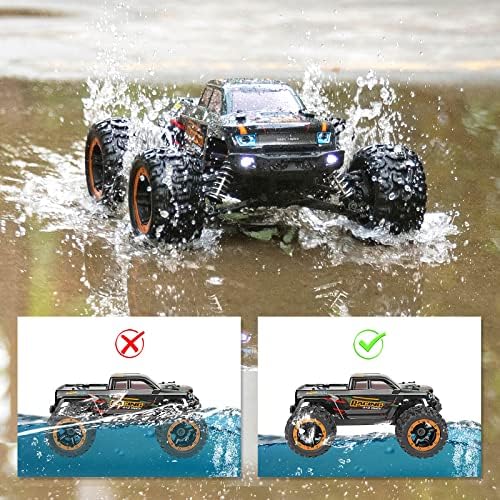 HAIBOXING Remote Control Car 16889, 1:16 Scale 2.4Ghz RC Cars 4x4 Off Road Trucks, Waterproof RTR RC Monster Truck 36KM/H