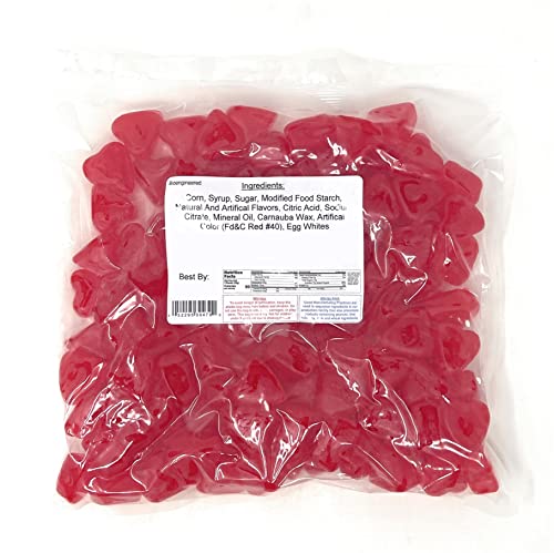 Yankee Traders Ju Jube Cherry Hearts 2 Pounds (Valentines)