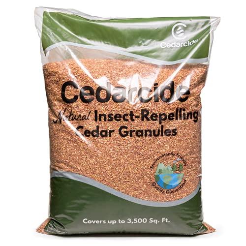 Cedarcide Outdoor Lawn and Garden Kit (Large) Includes PCO Choice Cedar Oil Bug Killing Concentrate Gallon and Pure Cedar Granules | PCO Kills and