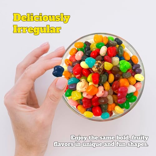 Jelly Belly Belly Flops – Fun-Shaped Candy Treats - Jelly Beans Bulk Pack for Parties and Events (Pack of 1, 2lb bags)