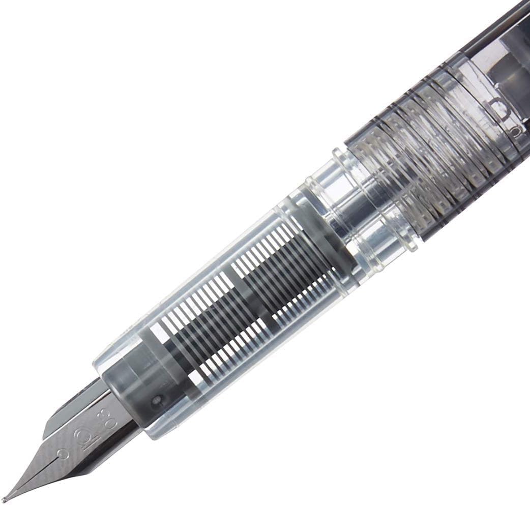 PLATINUM Fountain Pen, Preppy, Fine Nib, Black (1716012.0)
