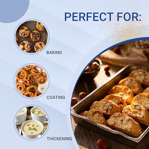 Wellbee's Almond Flour, Extra Fine, Gluten Free, Blanched, Low Carb, All Purpose, 5 lbs