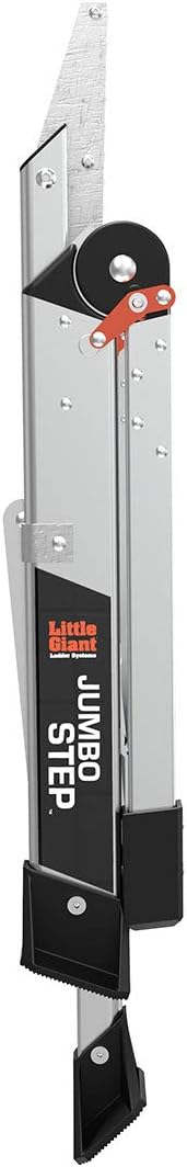 Little Giant Ladders, Jumbo Step, 2-Step, 2 foot, Step Stool, Aluminum, Type 1AA, 375 lbs weight rating, (11902)