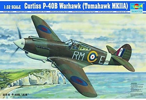 Trumpeter 1/32 P40B Warhawk Aircraft (Tomahawk MkIIa)
