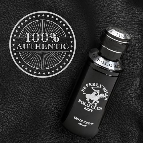 Beverly Hills Polo Club SEXY - Oriental, Woody Cologne for Men - Timeless, Fresh & Masculine Fragrance Scent - Eau De Toilette Spray 3.40fl.oz / 100ml