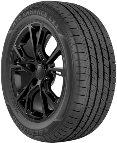 Sumitomo HTR Enhance LX2 All-Season Truck/SUV Touring Radial Tire-225/65R17 225/65/17 225/65-17 102T Load Range SL 4-Ply BSW Black Side Wall UTQG