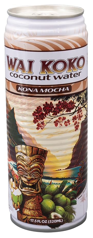 Wai Koko Kona Mocha Coconut Water