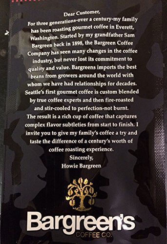 Bargreen's Gourmet Coffee (French Roast WB)