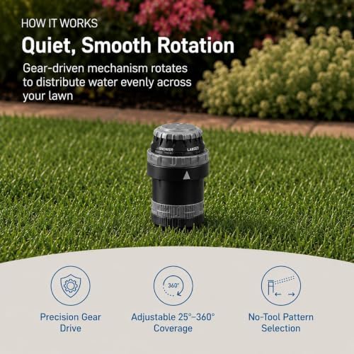 ORBIT Irrigation 27793 T-Post Fence Sprinkler (Adjustable)
