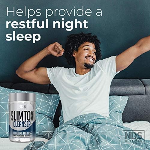 Slim-Tox NDS Nutrition Cleanser Nighttime Fat Loss Support - 90 Capsules