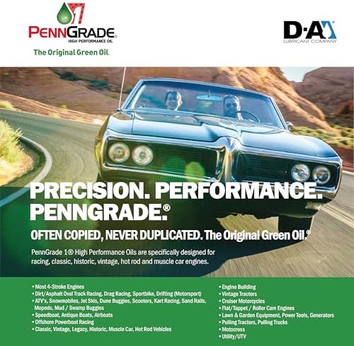 PENN GRADE 1 Synthetic Blend High Performance Oil SAE 15W-40 (1, Quart)