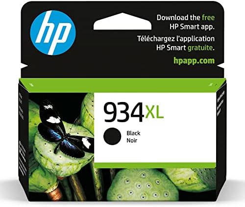 HP Original 935 Cyan, Magenta, Yellow / 934XL Black Ink Cartridges (4-Pack) | Works OfficeJet 6810; OfficeJet Pro 6230, 6830 Series | N9H66FN