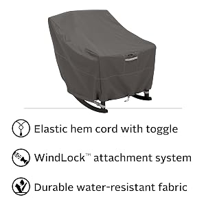 Ravenna Patio Rocking Chair Cover