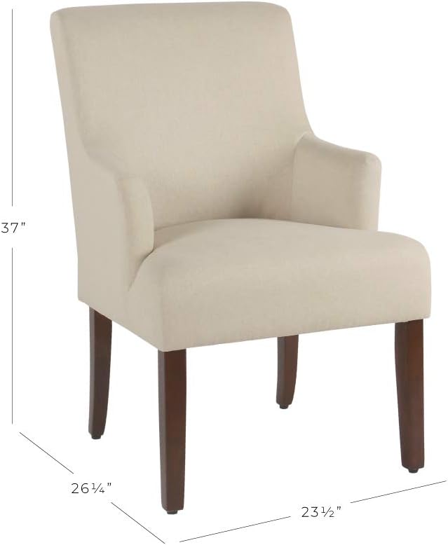 HomePop Parsons Dining Chair - Red & Gold Damask (Single Pack)